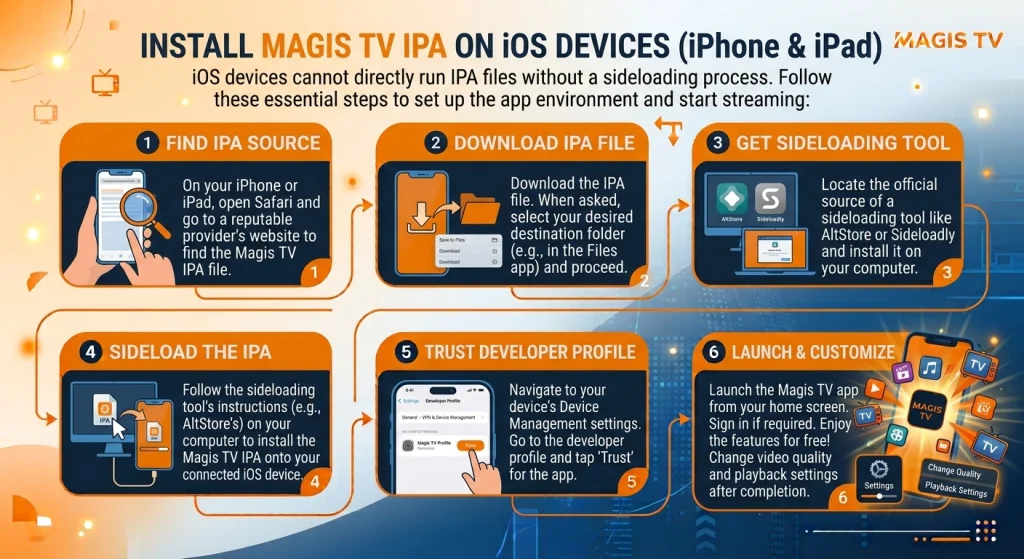 Magis TV iOS