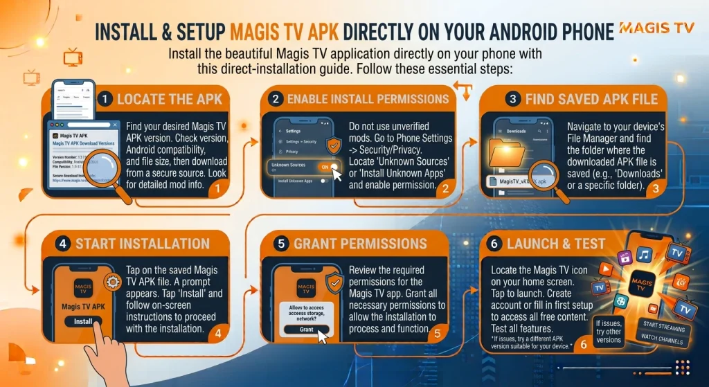 Magis TV Old Version